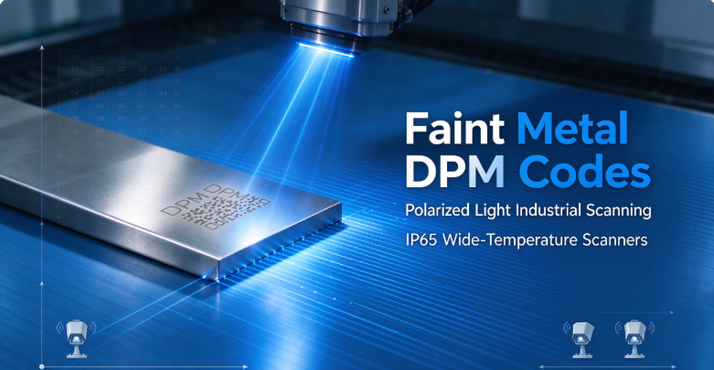 Rugged Industrial DPM Solutions: Polarized Light Scanners for Faint Metal DPM Codes