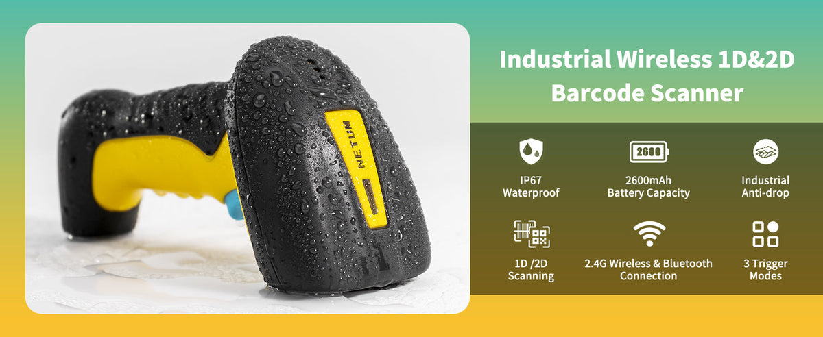 Rugged 2D Barcode Scanners | Industrial Scanning Solution for Manufacturing