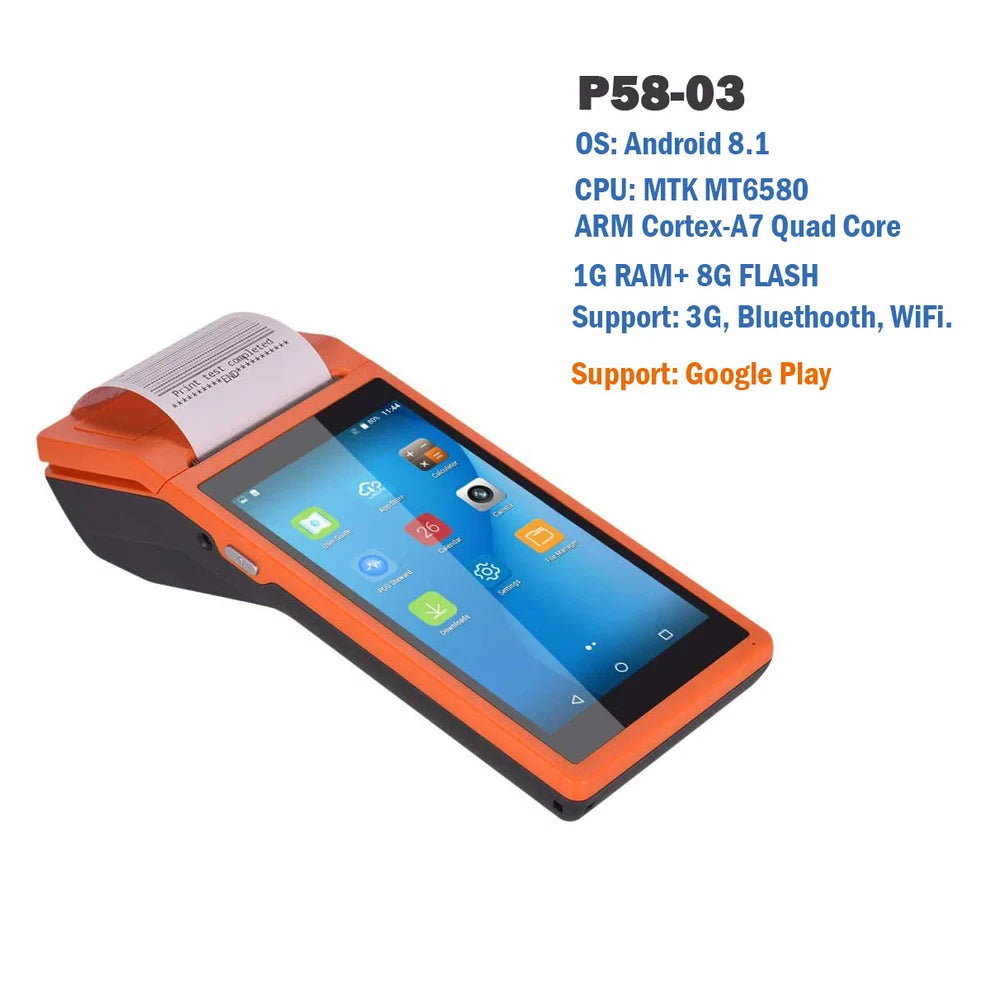 NETUM PDA58-03 Android 6.0 POS Terminal