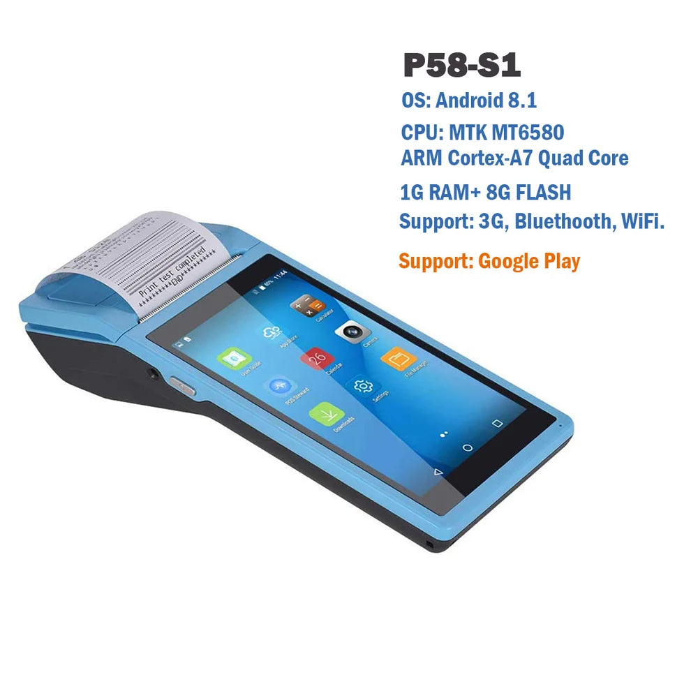 NETUM PDA58-03 Android 6.0 POS Terminal