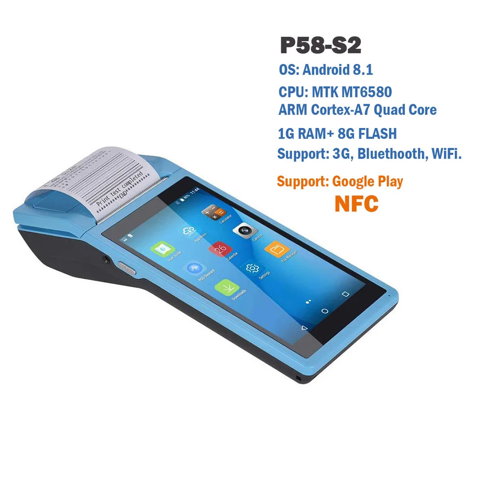 NETUM PDA58-03 Android 6.0 POS Terminal