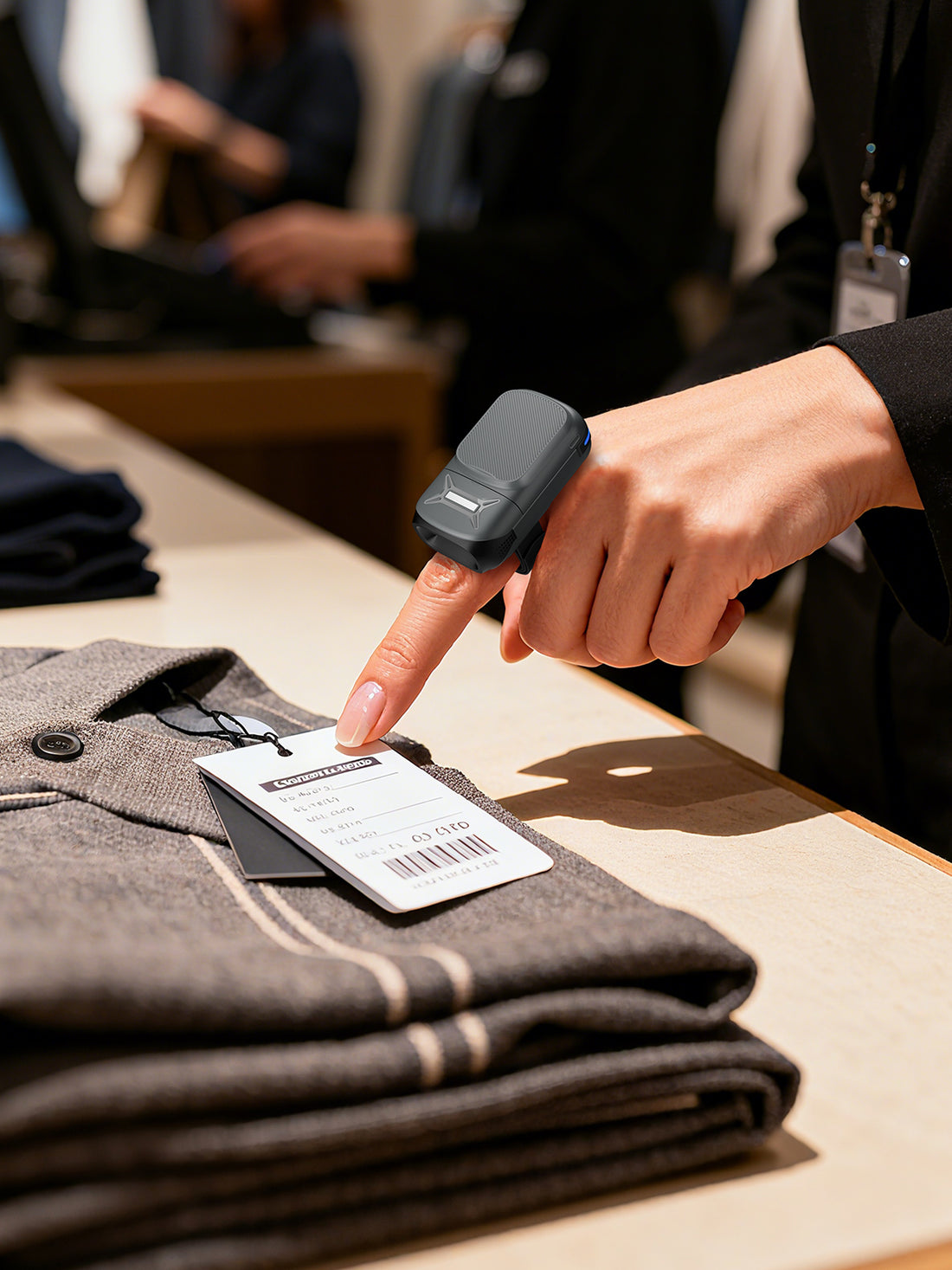 Wearable Mini Bluetooth Barcode Sensing Solutions