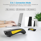 NETUM C750 Mini 3-in-1 Wireless 1D 2D Barcode Scanner