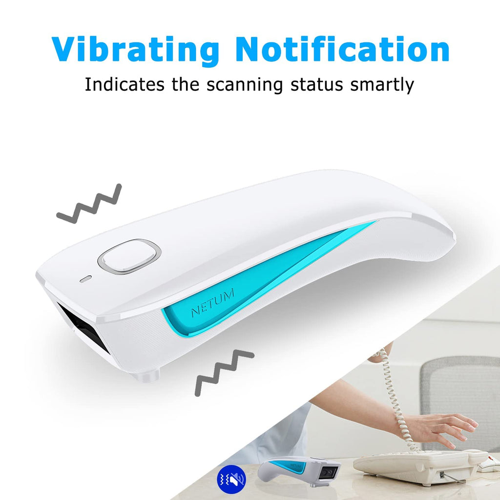 NETUM C850 Portable 2D CMOS Wireless Barcode Scanner