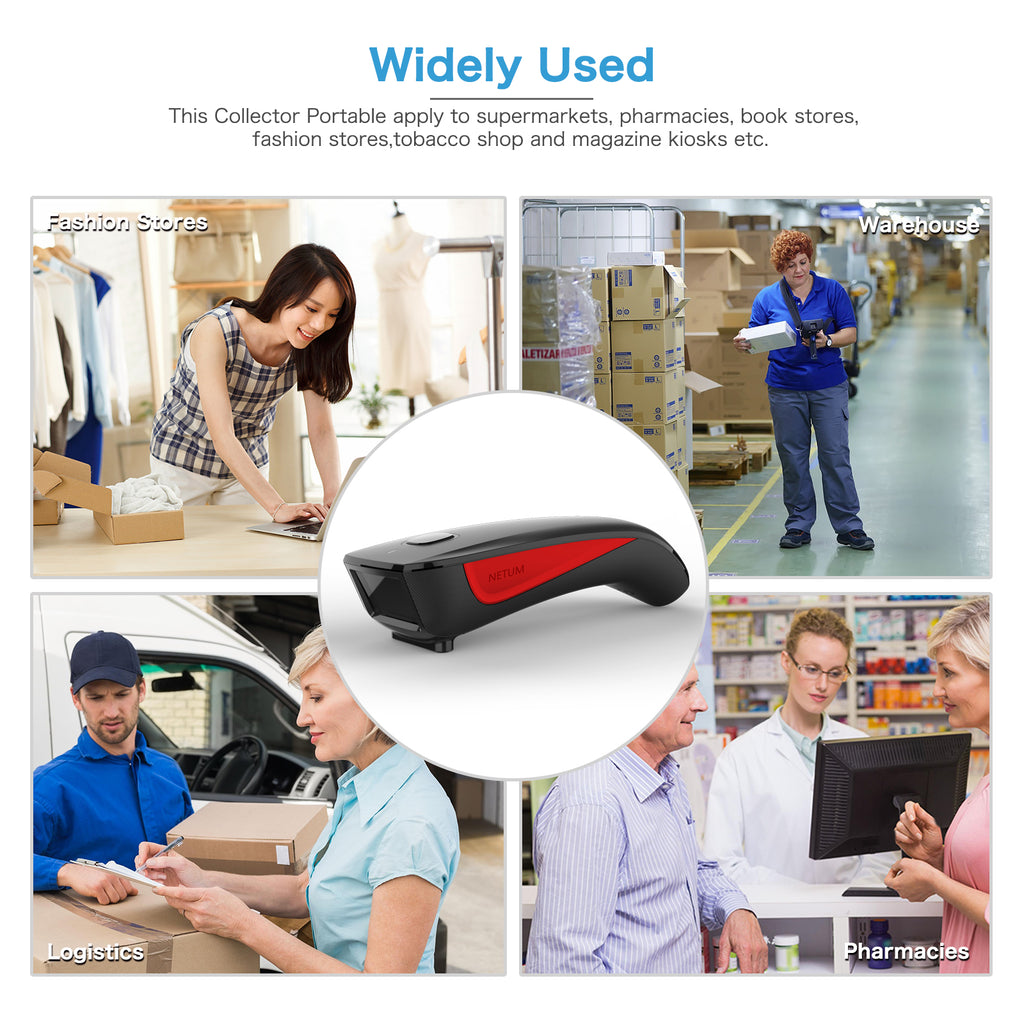 NETUM C990 3-in-1 2D Barcode Scanner