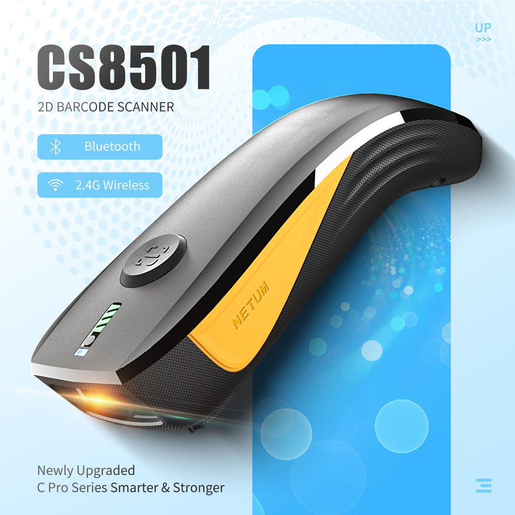 NETUM CS8501 Wireless 2D Barcode Scanner