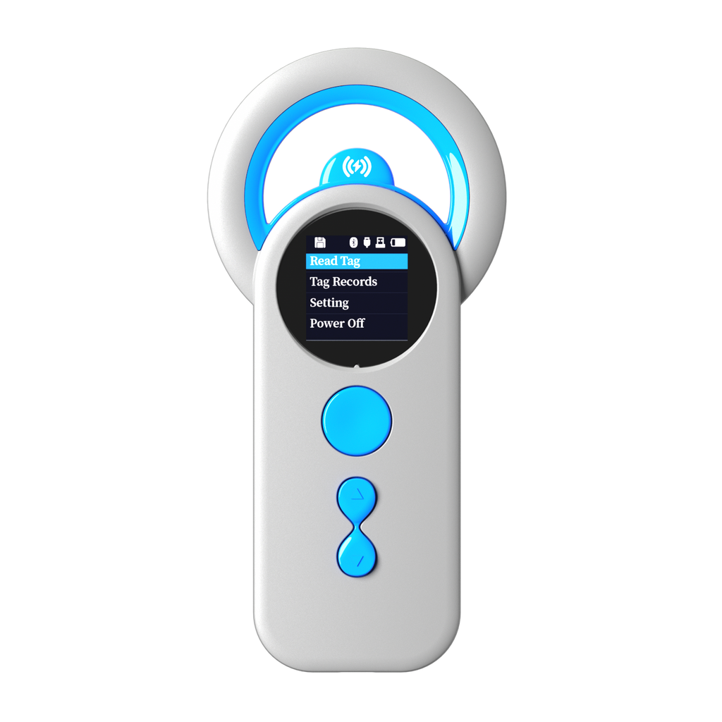 NETUM DJ130 134.2KHz Animal RFID Reader 3-in-1 Wireless Pet Microchip Scanner with TFT Display