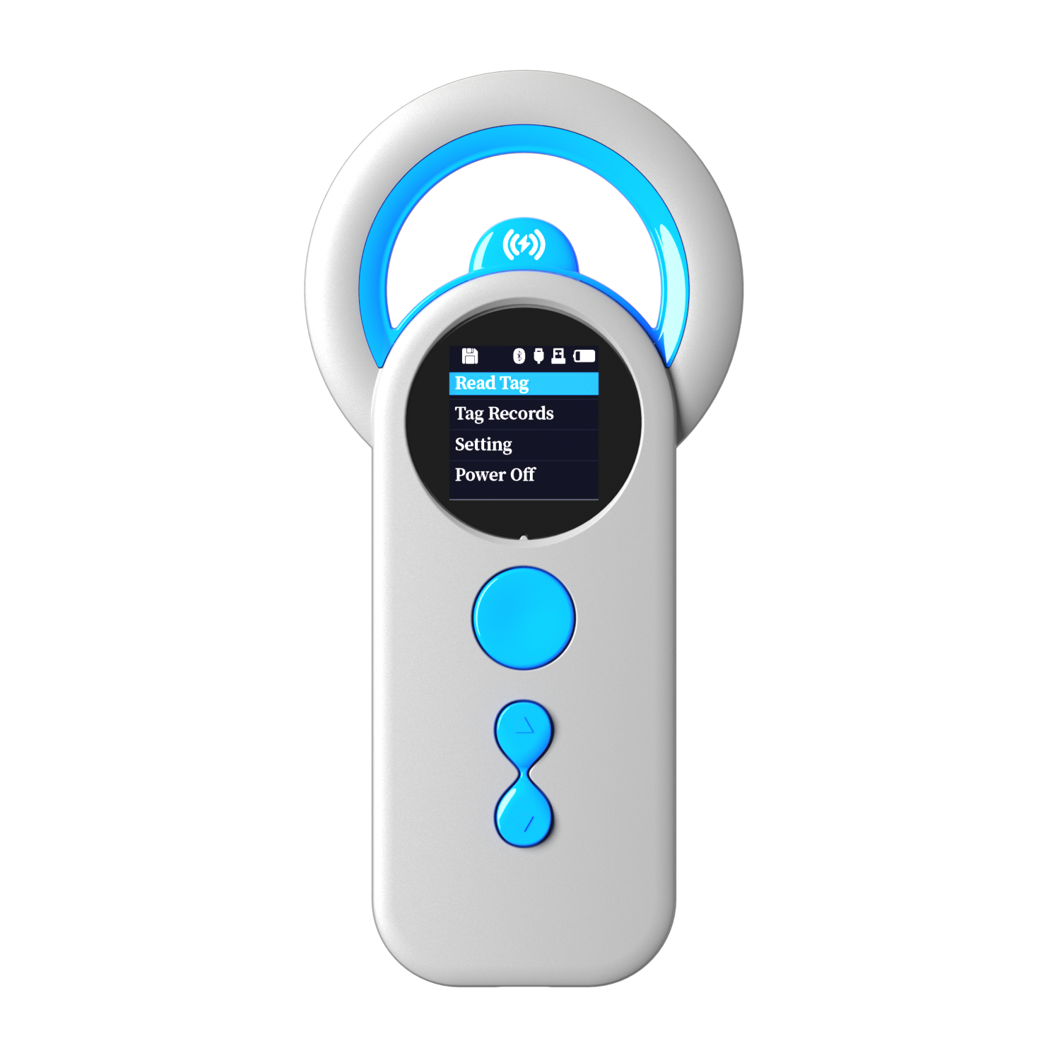 NETUM DJ130 134.2KHz Animal RFID Reader 3-in-1 Wireless Pet Microchip Scanner with TFT Display