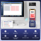NETUM E950 Back Clip 2D Barcode Scanner