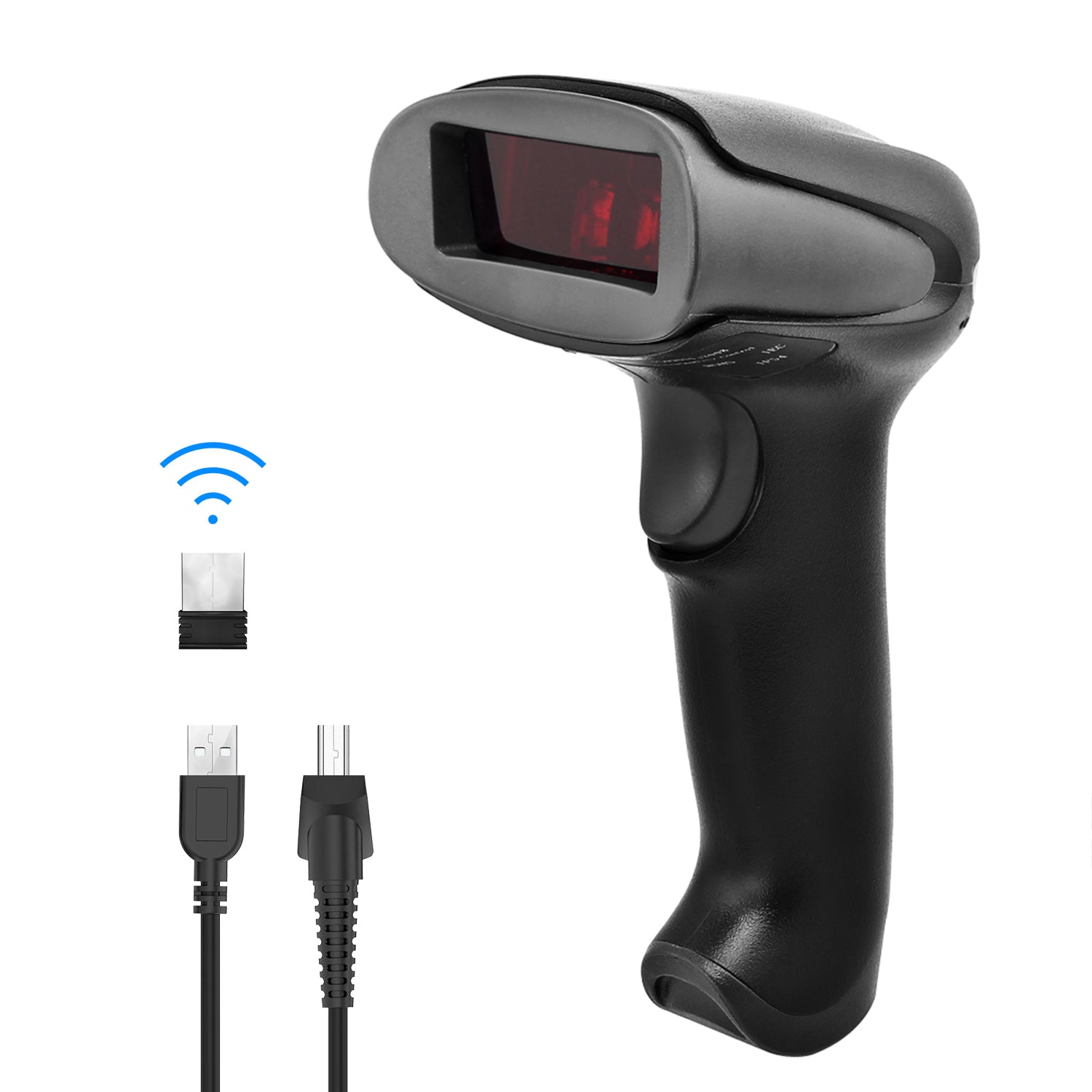 NETUM NT-F6 2.4G Wireless Laser 1D Barcode Scanner