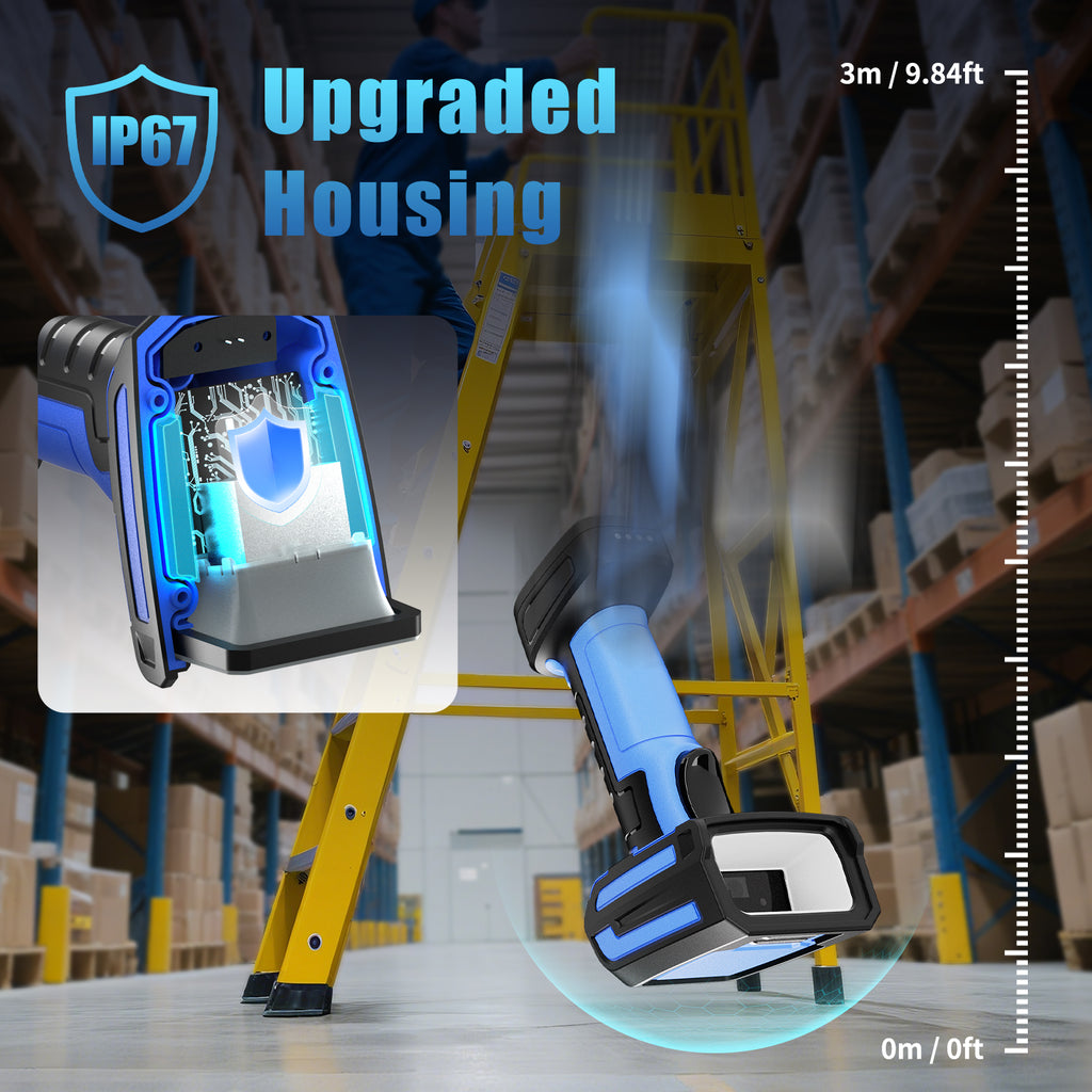 NETUM GY-60U 10M Ultra Long Range Wireless Barcode Scanner