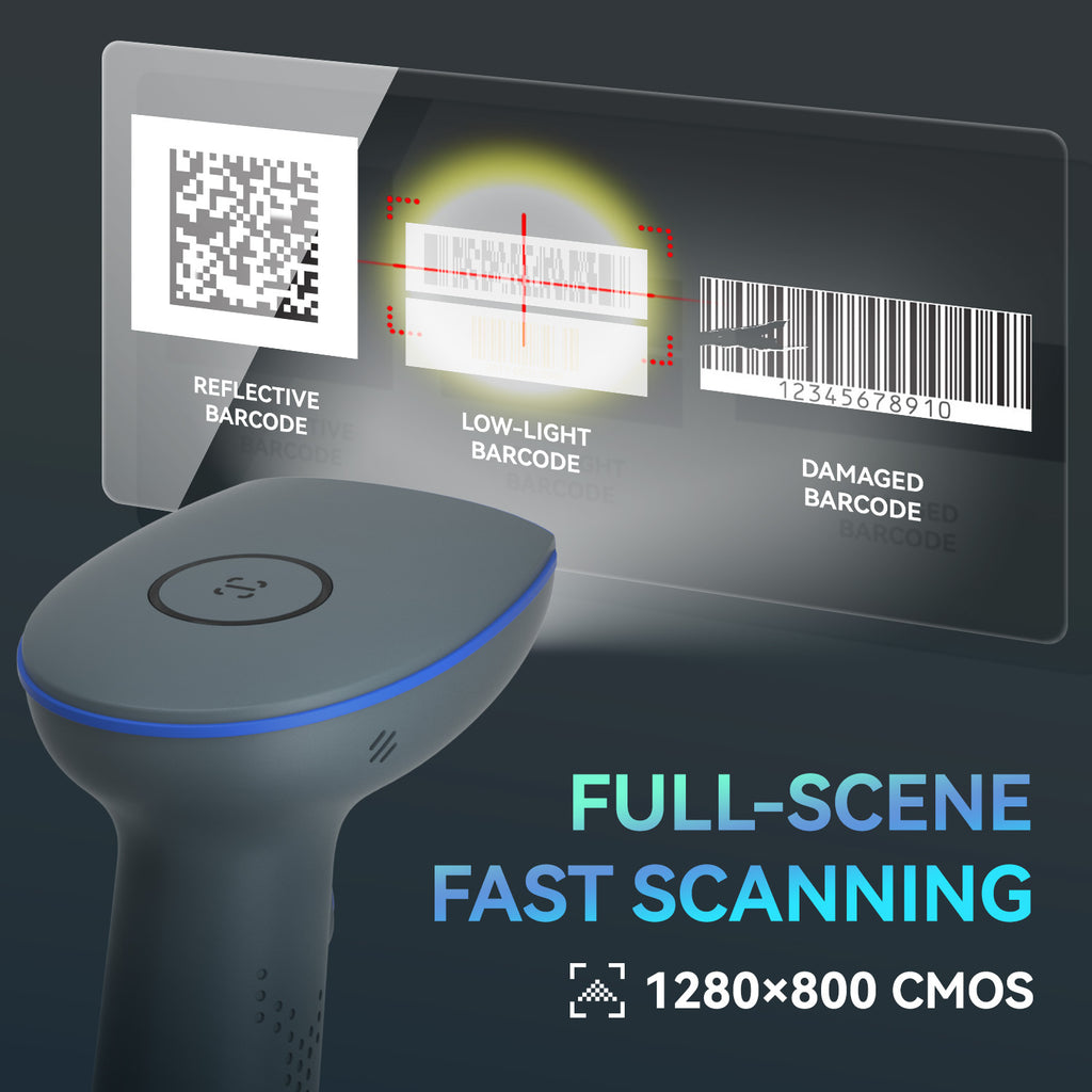 NETUM HS1100 Wired 2D Barcode Scanner