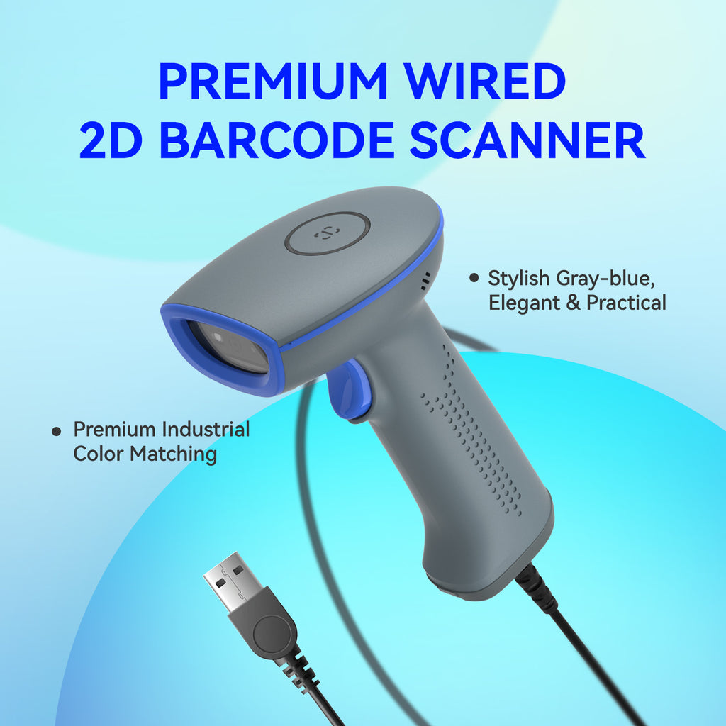 NETUM HS1100 Wired 2D Barcode Scanner