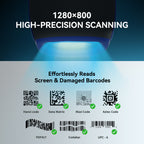 NETUM HS3150 Triple-Mode Wireless 2D Barcode Scanner