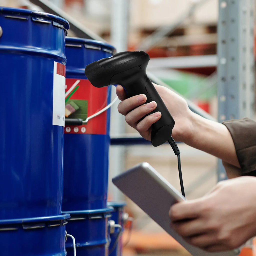 NETUM L3 Wired 1D CCD Barcode Scanner