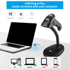 NETUM L6 2.4G Wireless 1D CCD Barcode Scanner