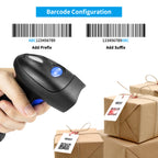 NETUM L8BL Triple-Mode Wireless 2D Barcode Scanner
