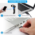 NETUM L8BL Triple-Mode Wireless 2D Barcode Scanner