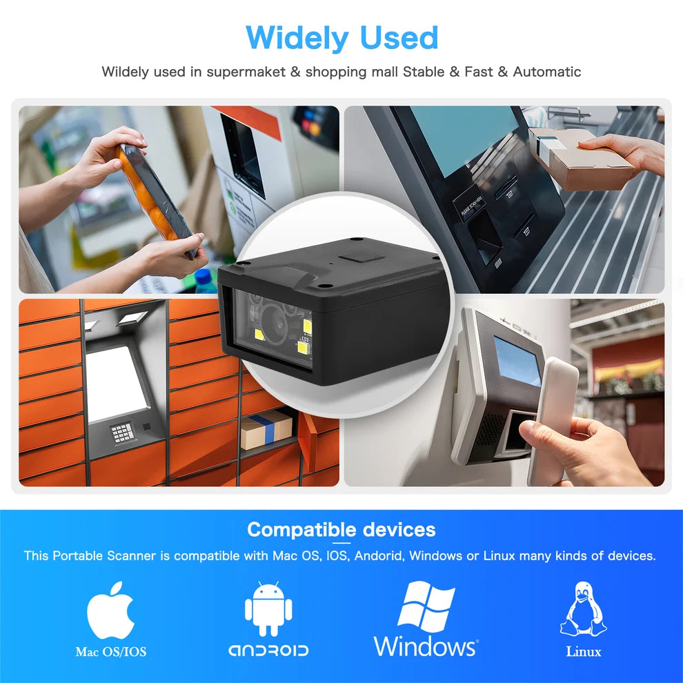 NETUM NT-91 Industrial Fixed Mount Scanner