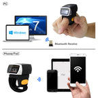 NETUM R2L Ultra-Light Wearable Ring 2D Wireless Barcode Scanner