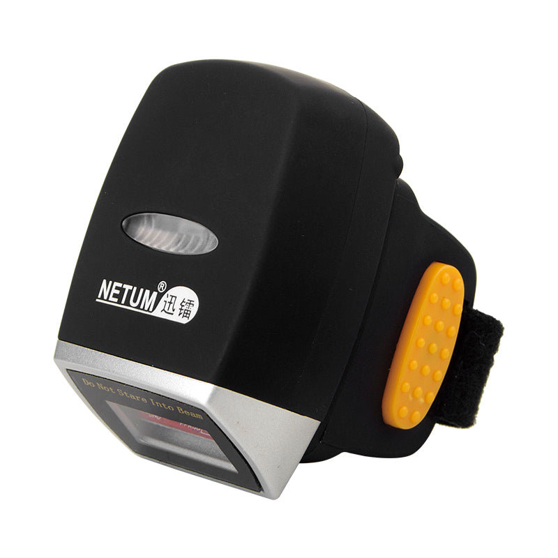 NETUM R3L High-Speed 1D CCD Wearable Ring Wireless Barcode Scanner
