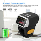NETUM R3L High-Speed 1D CCD Wearable Ring Wireless Barcode Scanner