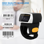 NETUM R3L High-Speed 1D CCD Wearable Ring Wireless Barcode Scanner