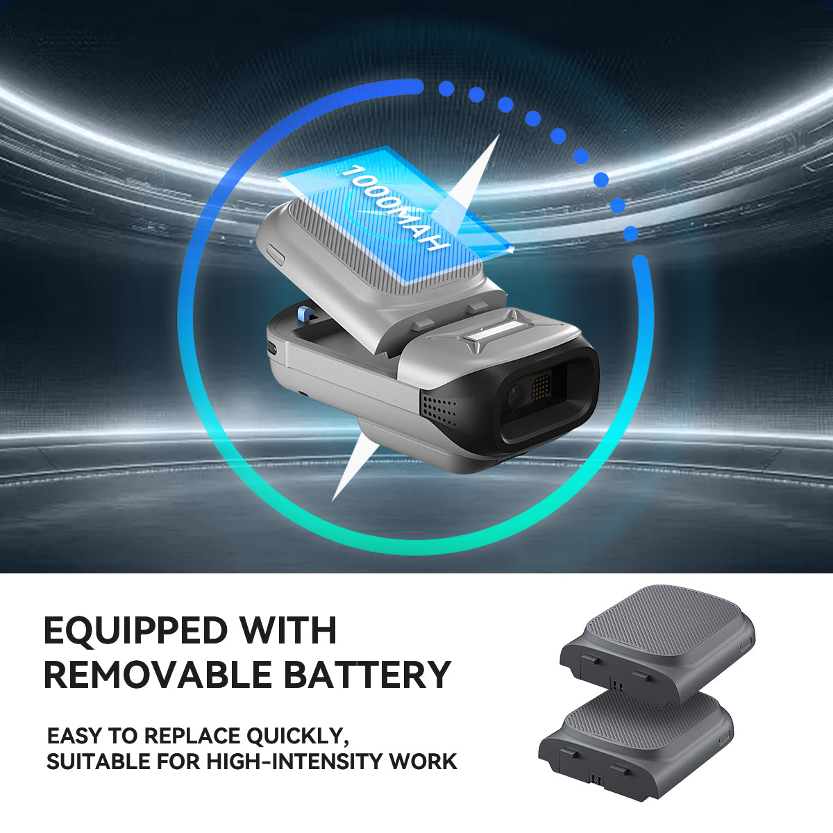 NETUM RF5520 Dual-Mode Ring Barcode Scanner