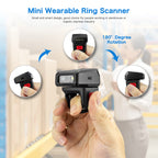 NETUM RS-9000BT Wearable Ring 2D Barcode Scanner