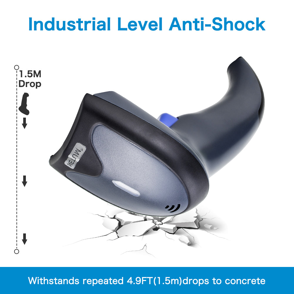 NETUM W6 Wireless Bluetooth CCD 1D Barcode Scanner