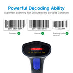 NETUM W6 Wireless Bluetooth CCD 1D Barcode Scanner