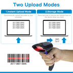 NETUM W6 Wireless Bluetooth CCD 1D Barcode Scanner