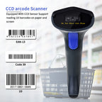 NETUM NT-W6-X 3-in-1 Bluetooth 2.4G Wireless CCD 1D Barcode Scanner