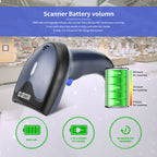 NETUM NT-W6-X 3-in-1 Bluetooth 2.4G Wireless CCD 1D Barcode Scanner