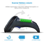 NETUM W8-X Bluetooth 5.0 & 2.4G Wireless 2D Barcode Scanner