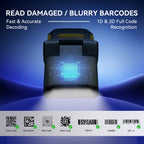 NETUM X-6800 Rugged Industrial 2D Wireless Barcode Scanner with Rotatable Scan Head