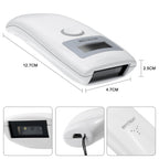 NETUM Z2S Mini 2D Wireless Barcode Scanner with LCD Display Screen
