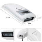 NETUM Z3S Mini 1D CCD Wireless Barcode Scanner with LCD Display Screen