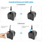 NETUM 2055M Desktop Hands‑Free Barcode Scanner