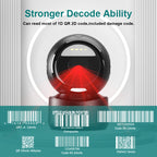 NETUM A6 Wireless Desktop Barcode Scanner