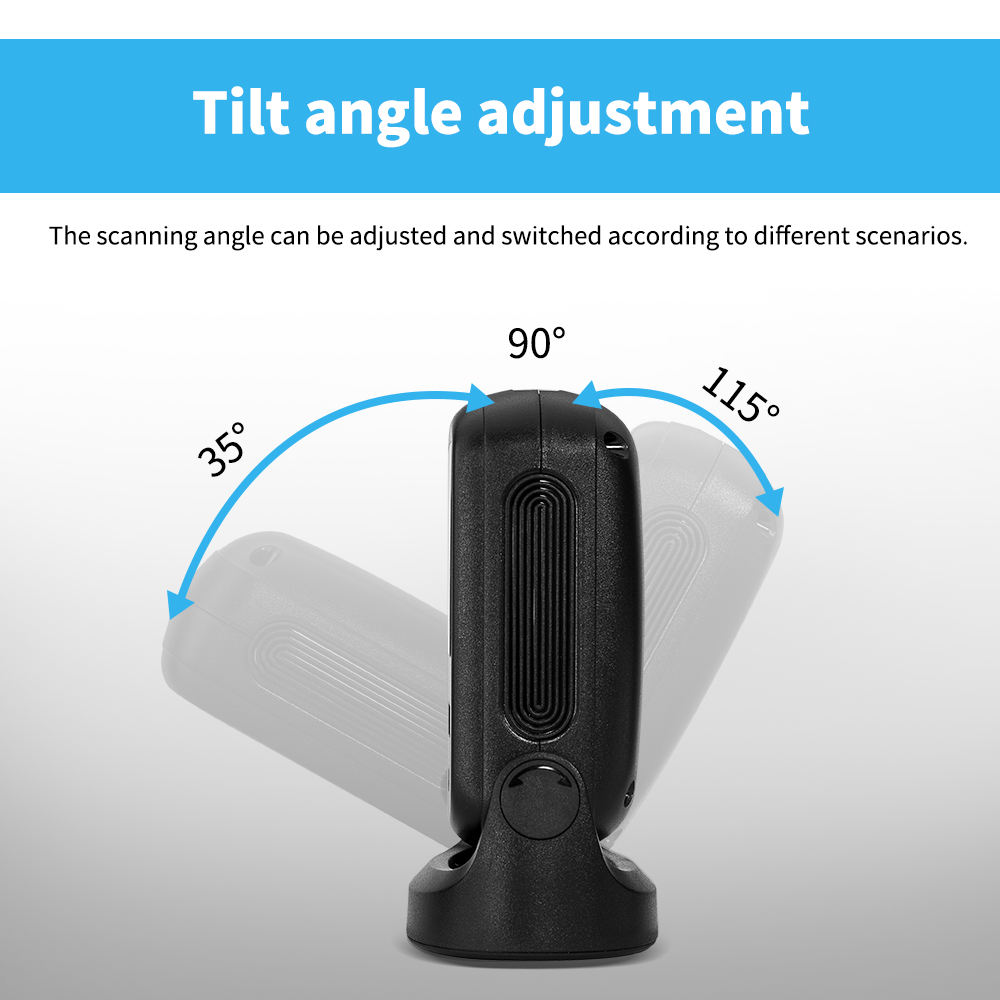 NETUM CN40 Desktop Hands‑Free Barcode Scanner