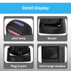 NETUM CN40 Desktop Hands‑Free Barcode Scanner