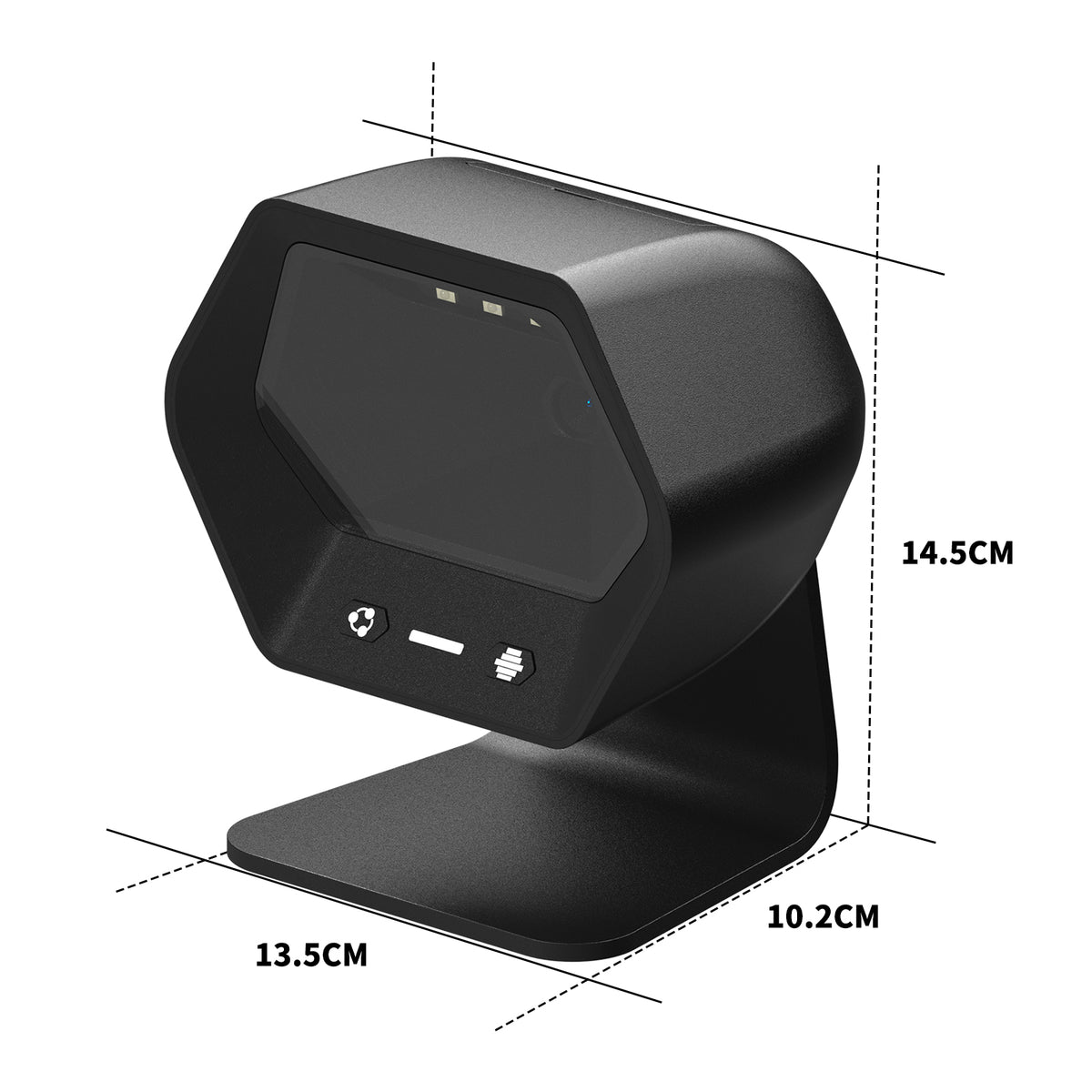 NETUM D‑8600 Desktop Hands‑Free Barcode Scanner