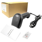 NETUM NT‑F5 Wired Laser 1D Barcode Scanner