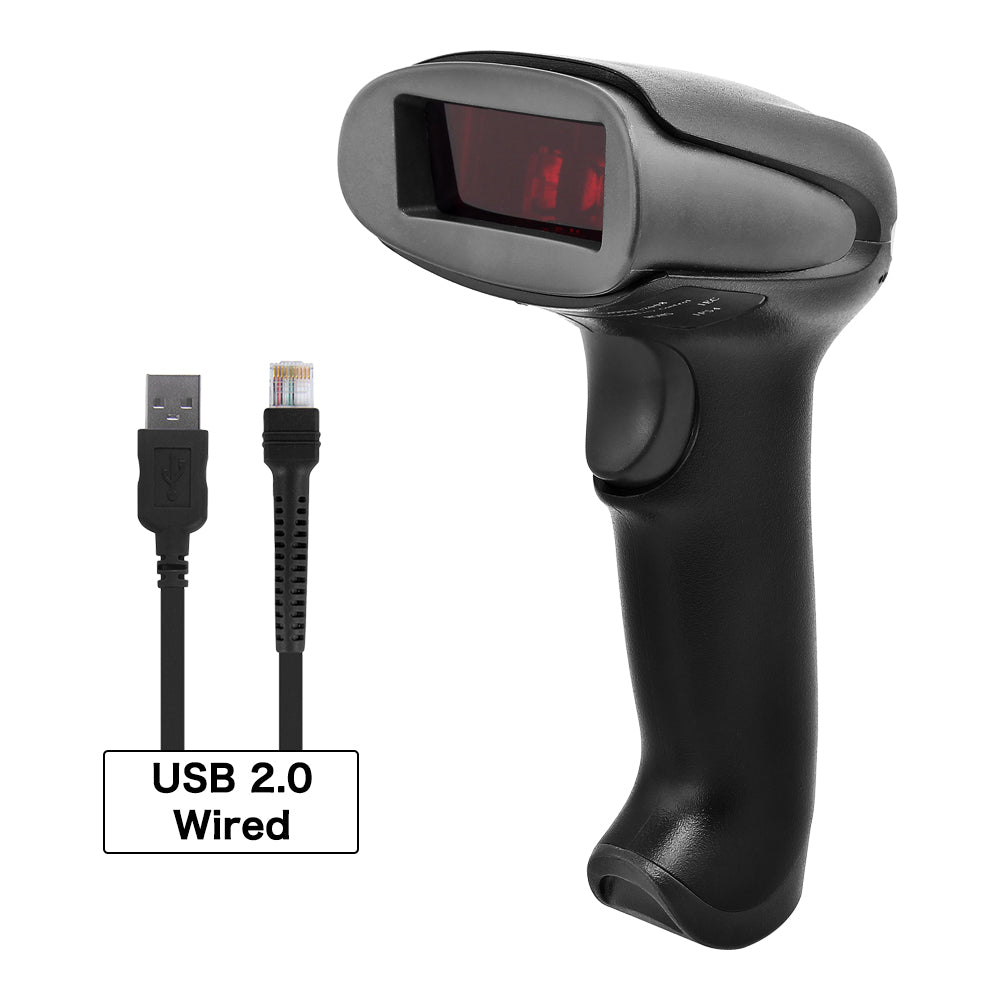 NETUM NT‑F5 Wired Laser 1D Barcode Scanner