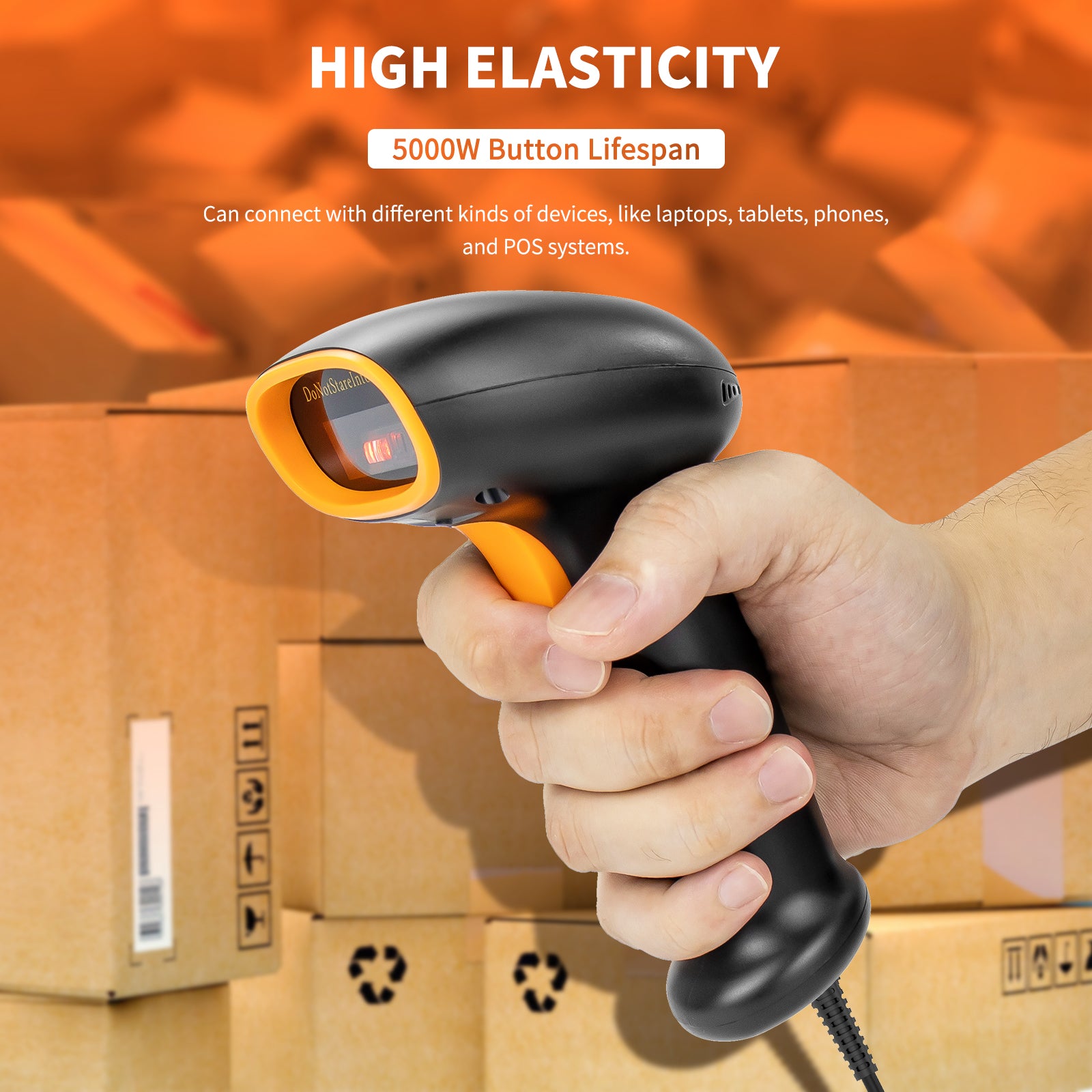 NETUM K5 Wired 2D Barcode Scanner
