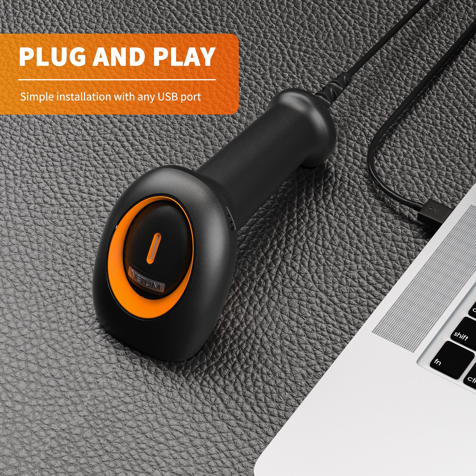 NETUM K5 Wired 2D Barcode Scanner