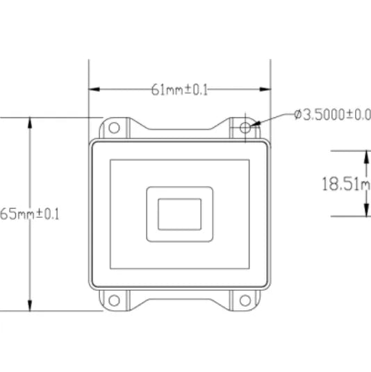 NETUM NT‑1680 Fixed Mount 1D 2D Barcode & HF RFID Reader