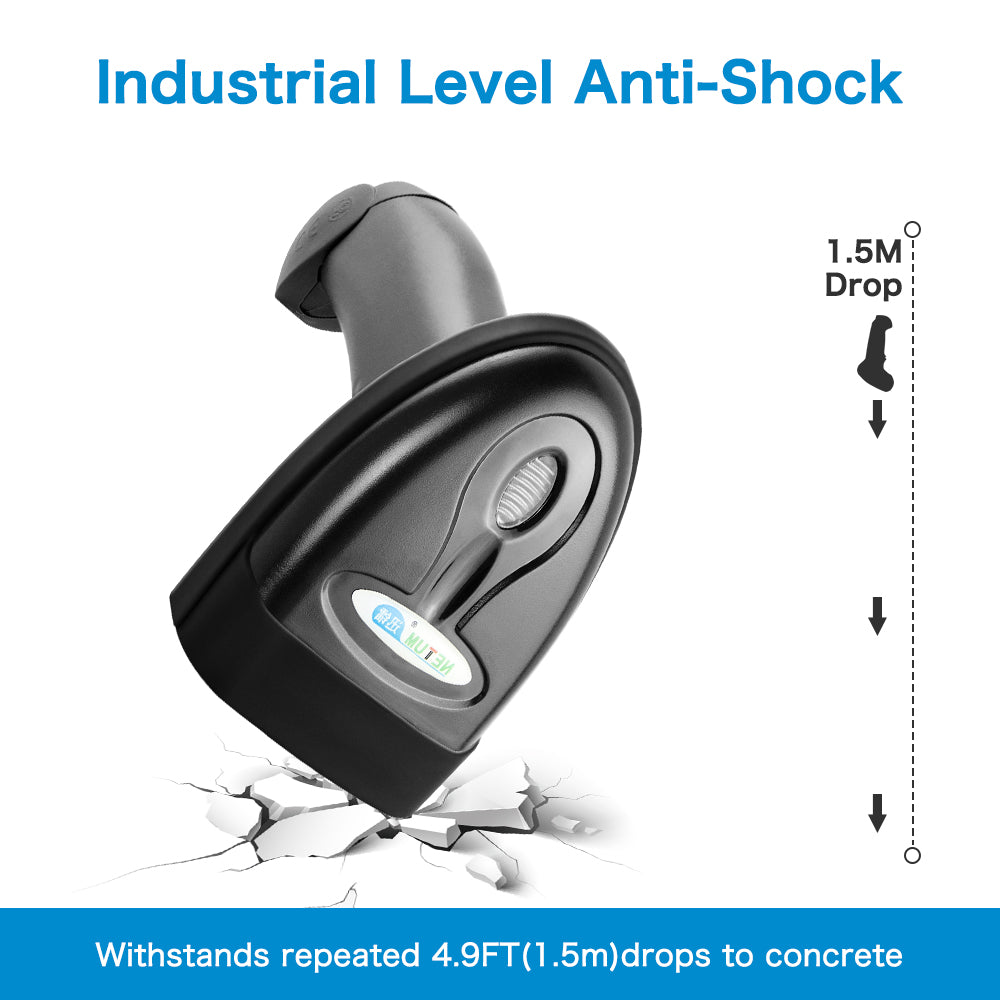 NETUM NT‑1228BL Triple‑Mode 2D Barcode Scanner