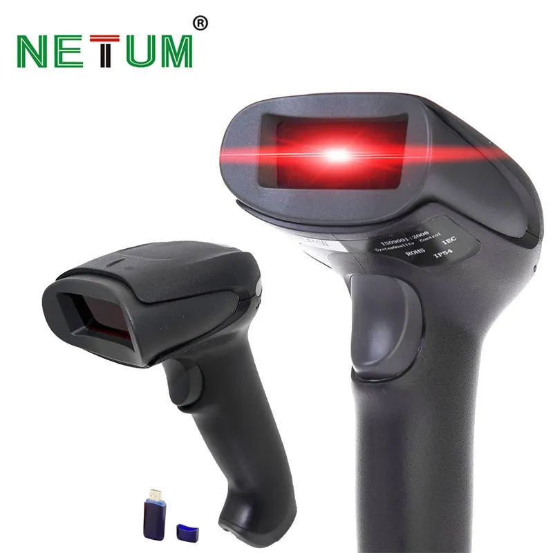 NETUM NT‑2028 WIFI & Bluetooth 4.2 2D Barcode Scanner